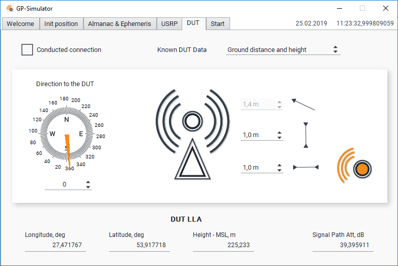 gnss quality monitoring interface