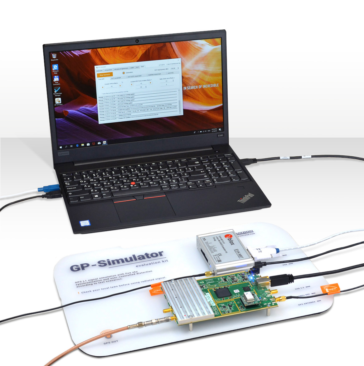 Gp simulator gnss spoofing device gps patron