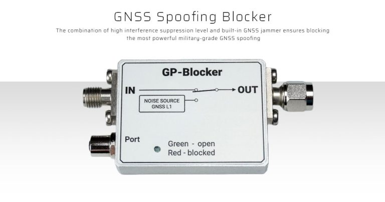 GP-Blocker - Front - RF-Switch for GNSS Receiver Protection Against GNSS Spoofing 2