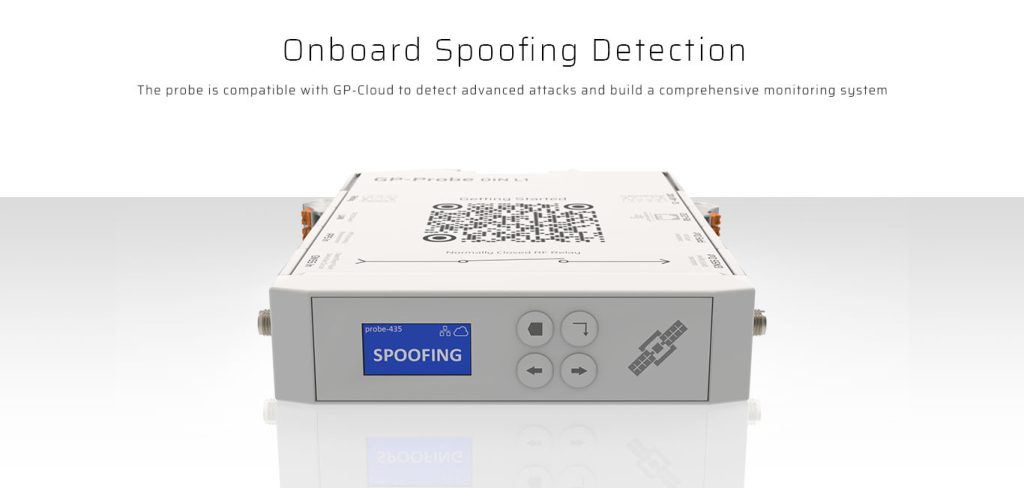 GP-Probe DIN L1 with Onboard GNSS Spoofing detection