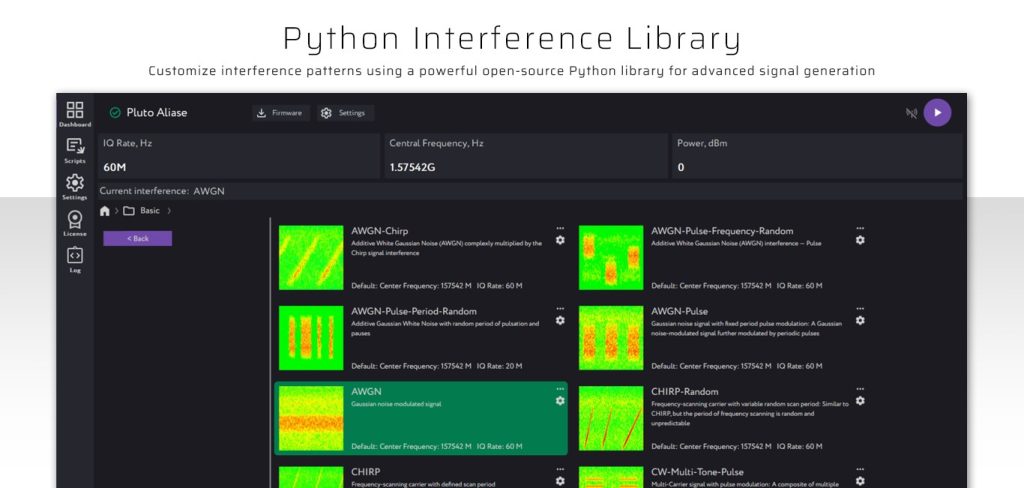 GP-Jammer - Python Interference Library