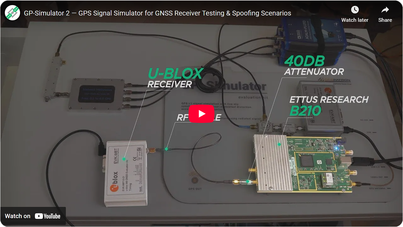 Navigation Simulation GPS Signal Simulator for GNSS Testing and Spoofing Resilience